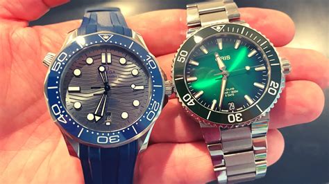 Omega Seamaster VS Oris Aquis Cal. 400 